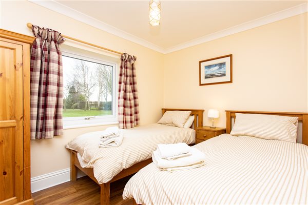 Copper cottage bedroom